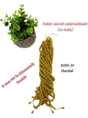Sedef 9099 8 mm Ekonımik Tesbih