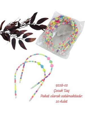 Sedef 9228 Çocuk Taç (10'lu Paket)