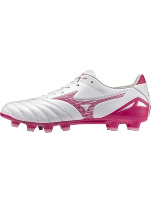 Mizuno Morelia Neo 4 Pro Erkek Krampon Beyaz / Pembe