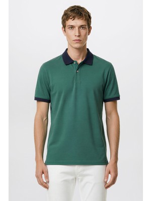 Altınyıldız Classics %100 Pamuk Slim Fit Dar Kesim Polo Yaka Tişört