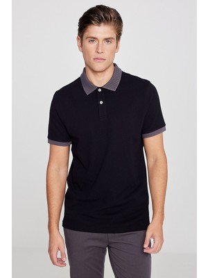 Altınyıldız Classics %100 Pamuk Slim Fit Dar Kesim Polo Yaka Tişört