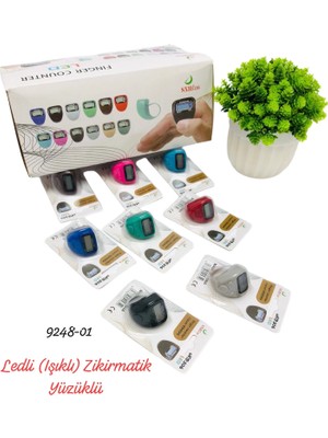 Sedef 9248 Ledli (Işıklı) Zikirmatik Yüzüklü