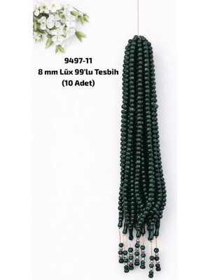 Sedef 8 mm Lüks 99'lu Tesbih