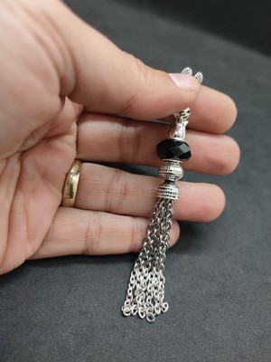 İskeçe Tesbih 475 Ayar Gümüş Tesbih Püskülü 1074