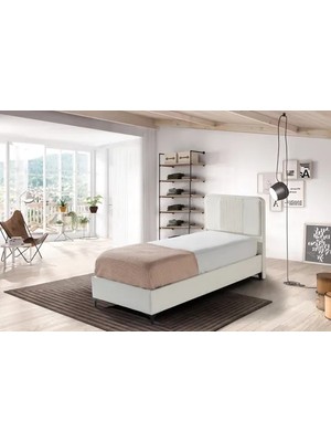 Vivense Luna Nova Baza ve Başlık Seti, Krem, 90X190