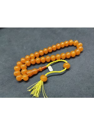 İskeçe Tesbih Osama Omari Usta Eseri 50 Yaşında Horoz Imame Havşalı Alman Faturan Tesbih Sertifikalı 9710