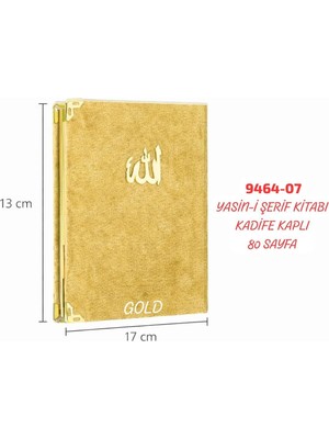 Sedef Kadife Yasin Kitabı