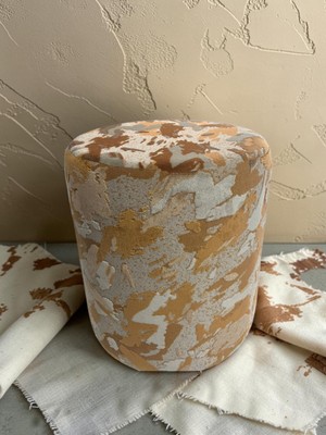 Framgan Milano Serisi – Modern Tasarımlı Lüks Dokulu Dekoratif Puff