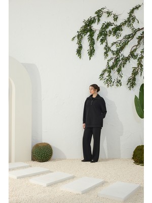 Aker Siyah Modal Pantolon