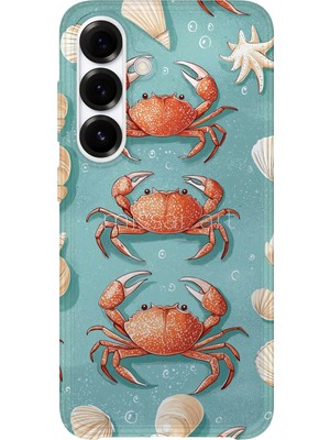 Karsu Design Samsung Galaxy A57 Uyumlu Baskılı Şeffaf Telefon Kılıfı | Koleksiyon: Minimalist Style 3