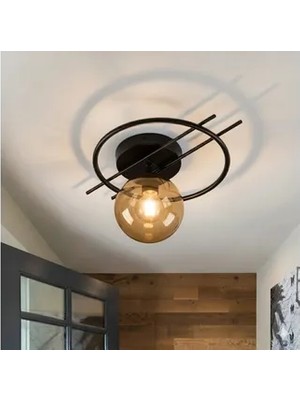 Vivense Evren Tekli Avize, Siyah Bal Camlı