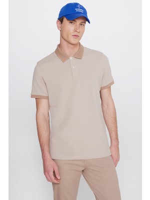 Altınyıldız Classics %100 Pamuk Slim Fit Dar Kesim Polo Yaka Tişört