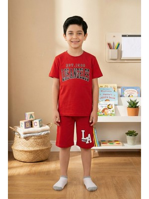 Merve Nur Tekstil Minik Motion Çocuk Kısa Kollu Şortlu Takım - Süprem Kumaş Yüksek Kalite