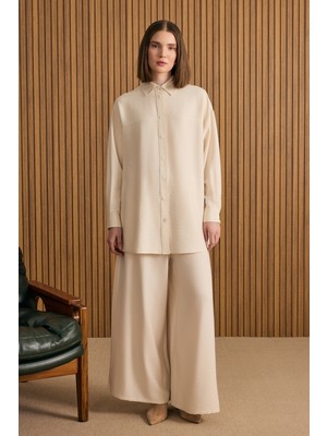 Aker Ekru Viscon Tunik