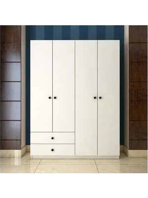 Vivense Inci Askılıklı Gardırop Beyaz