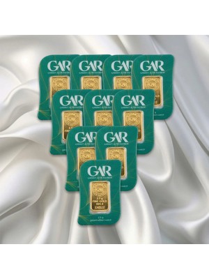 LEVA GOLD 10 Adet 2.5 gr 24 Ayar Gar Gram Altın