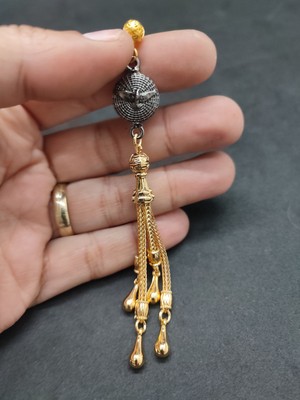 İskeçe Tesbih 475 Ayar Gümüş Tesbih Püskülü 1085