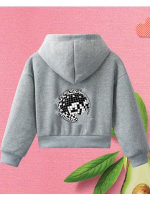 Haha Kız Çocukları Için Baskılı Ceket