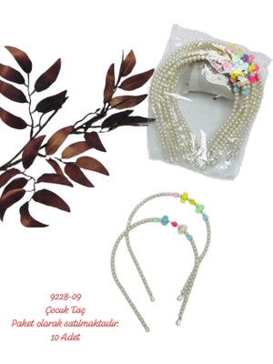 Sedef 9228 Çocuk Taç (10'lu Paket)