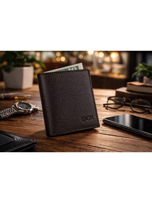 Legend Leather Diga 109 Hakiki Deri Dikey Erkek Cüzdan Kartlık
