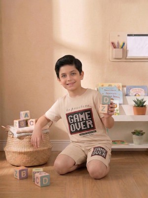 Merve Nur Tekstil Minik Motion Çocuk Kısa Kollu Şortlu Takım - Süprem Kumaş Yüksek Kalite