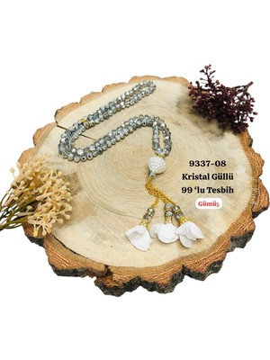 Sedef Kristal Güllü 99'lu Tesbih