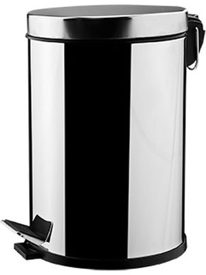 Tema 81103-2M 5lt Pedallı Çöp Kovası 430 Kalite Mat Siyah