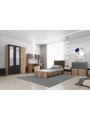 Vivense Latre Karyola ve Başlık, 90X90 cm