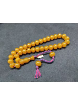 İskeçe Tesbih Osama Omari Usta Eseri 50 Yaşında Horoz Imame Havşalı Alman Faturan Tesbih Sertifikalı 9706