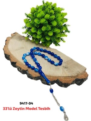 Sedef 33 Lü Tesbih Zeytin Model