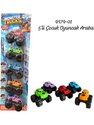 Sedef Beşli Çocuk Oyuncak Araba