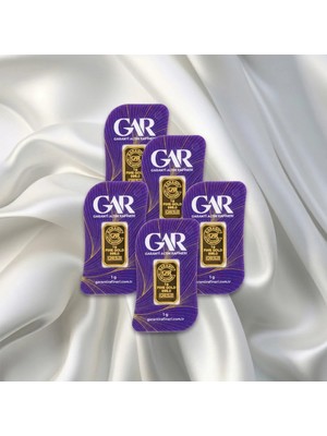 LEVA GOLD 5 Adet 1 gr 24 Ayar Gar Gram Altın
