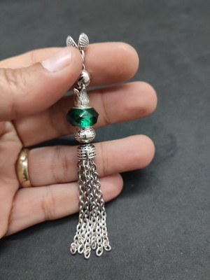 İskeçe Tesbih 475 Ayar Gümüş Tesbih Püskülü 1075