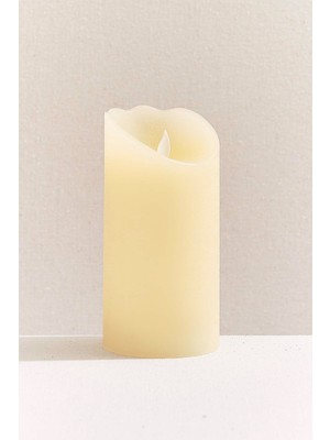 Paşabahçe Silindir LED Mum 15X7.5 cm - 1 Adet