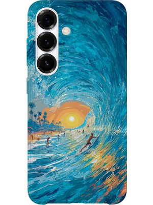 Karsu Design Samsung Galaxy A55 Uyumlu Baskılı Şeffaf Telefon Kılıfı | Koleksiyon: Minimalist Style 5