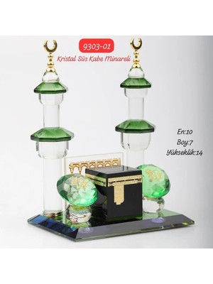 Sedef 9303 Kristal Süs Kabe Minareli