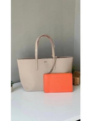 Ges Shop Kadın Çift Taraflı El Omuz Çanta