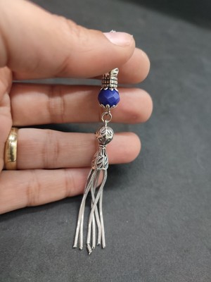 İskeçe Tesbih 475 Ayar Gümüş Tesbih Püskülü 1090