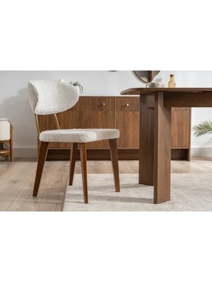 Vivense Girona Sandalye, Ekru