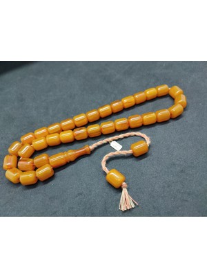 İskeçe Tesbih Osama Omari Usta Eseri 50 Yaşında Horoz Imame Havşalı Alman Faturan Tesbih Sertifikalı 9712