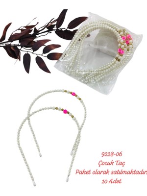 Sedef 9228 Çocuk Taç (10'lu Paket)