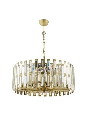 Vivense Apliqa Gallıano Kristal Taşlı Avize, Eskitme