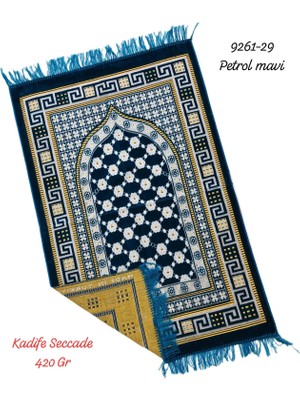 Sedef 9261 Kadife Dodya Seccade