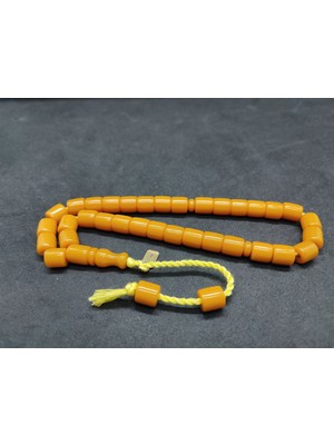 İskeçe Tesbih Osama Omari Usta Eseri 50 Yaşında Horoz Imame Havşalı Alman Faturan Tesbih Sertifikalı 9716