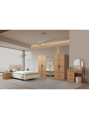 Doressa Keops 6 Kapılı Yatak Odası Takımı