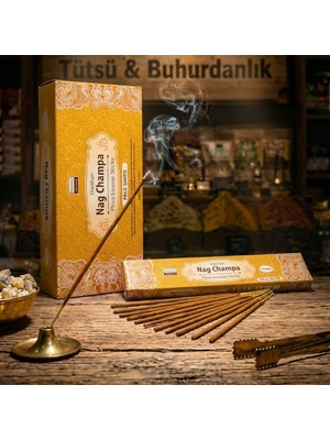 İmge Aktar Darshan Nag Champa Naturel Palo Santo Çubuk Tütsü 15G
