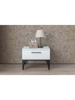 Vivense Life Komodin, Beyaz