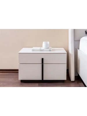 Vivense Line Komodin, Beyaz