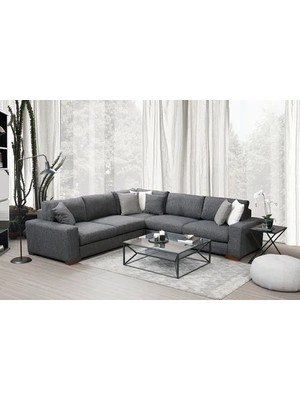 Vivense Loop Köşe Koltuk, Antrasit