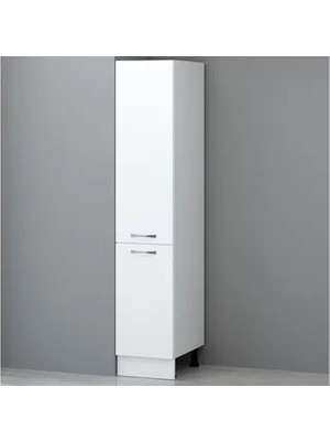 Vivense Melamin Boy Dolap, Beyaz, 40 cm